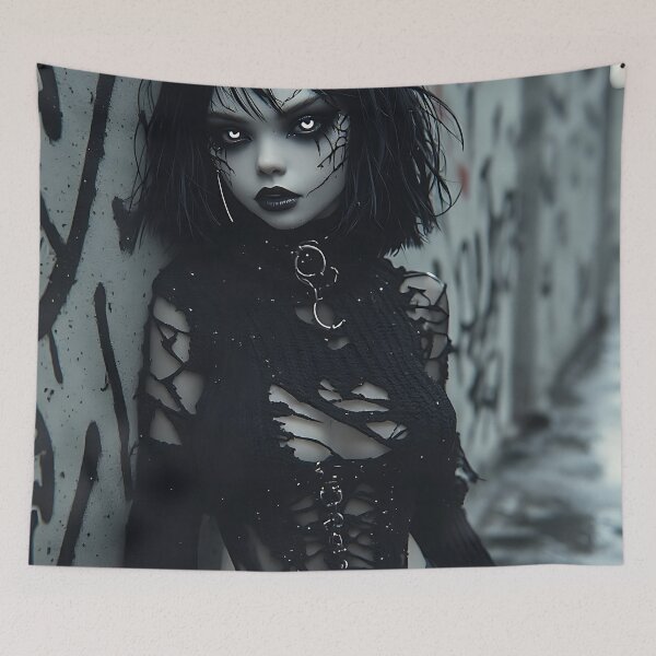 Item preview, Hot Goth Monster Girl Anime Woman Succubus Demon designed and sold by Your New Fixation.