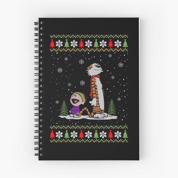Item preview, Mery Christmas Calvin And Hobbes Mode Sweater designed and sold by scribblehappin.