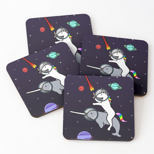 Item preview, Unicorn Riding Narwhal In Space designed and sold by MarcusLyle.