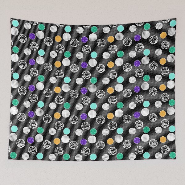 Item preview, Abstract geometric pattern in peas designed and sold by fuzzyfox.