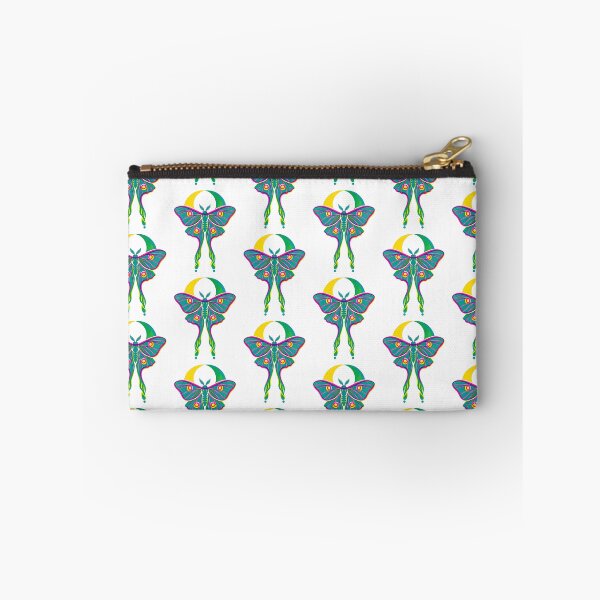 Item preview, Luna Moth Three Color Risograph Print designed and sold by The Mellonaire.