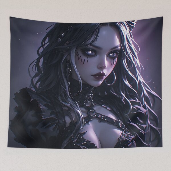 Item preview, Hot Goth Monster Girl Anime Woman Succubus Demon designed and sold by Your New Fixation.
