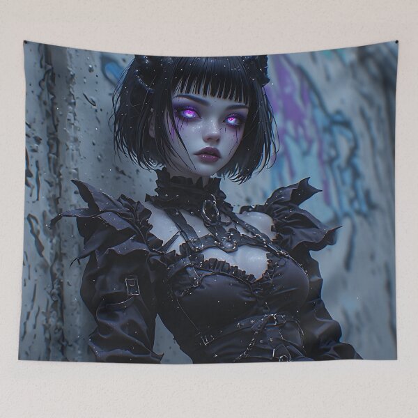 Item preview, Hot Goth Monster Girl Anime Woman Succubus Demon designed and sold by Your New Fixation.