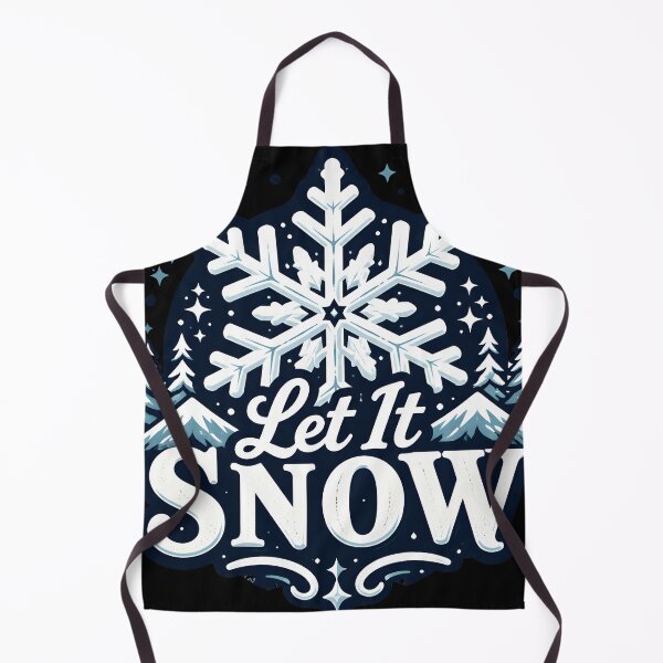 Item preview, Let It Snow Signature Symbol Christmas Design designed and sold by RoyesButler.