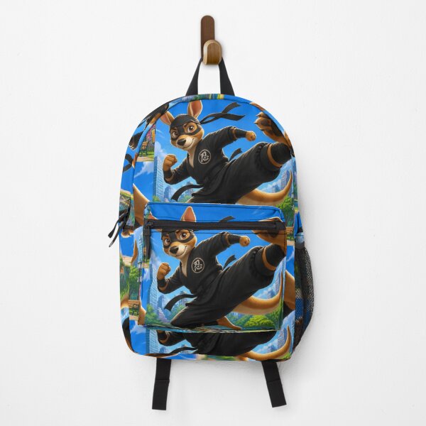 Item preview, Action Ninja Kangaroo Martial Arts designed and sold by LAURELYDESIGNS.