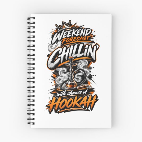 Item preview, Weekend Forecast Chillin Hookah Vibes designed and sold by JustaGurli.