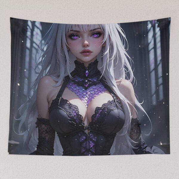 Item preview, Hot Goth Monster Girl Anime Woman Succubus Demon designed and sold by Your New Fixation.