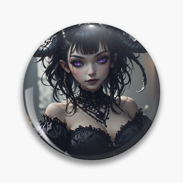 Item preview, Hot Goth Monster Girl Anime Woman Succubus Demon designed and sold by Your New Fixation.
