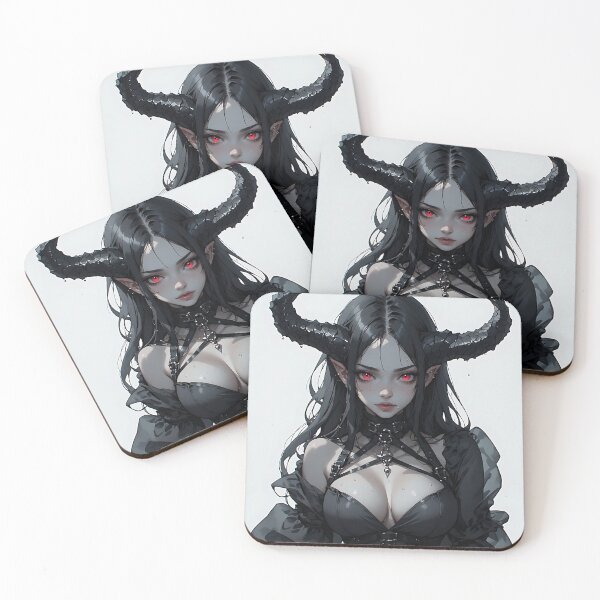 Item preview, Hot Goth Monster Girl Anime Woman Succubus Demon designed and sold by Your New Fixation.