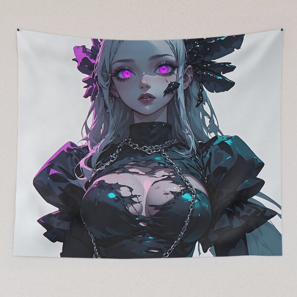 Item preview, Hot Goth Monster Girl Anime Woman Succubus Demon designed and sold by Your New Fixation.