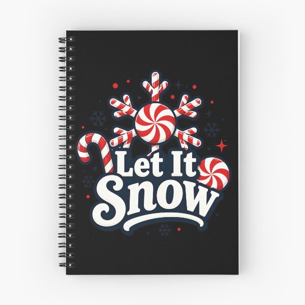 Item preview, Let It Snow Candy Cane and Peppermint Christmas Design designed and sold by RoyesButler.