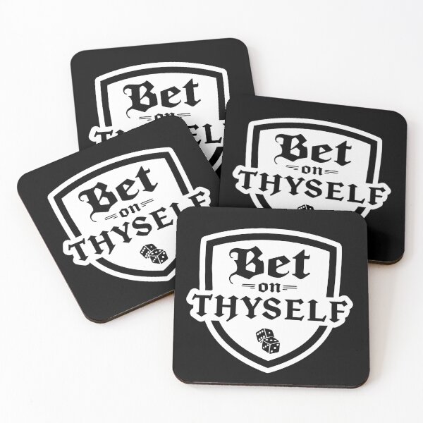 Item preview, Bet On Thyself Crest Logo designed and sold by TheDezignKitchen.