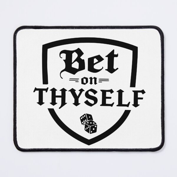 Item preview, Bet On Thyself Crest Logo designed and sold by TheDezignKitchen.