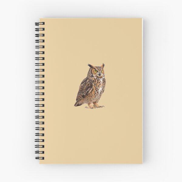 Item preview, Great Horned Owl Profile Portrait designed and sold by ArunDandiboina.