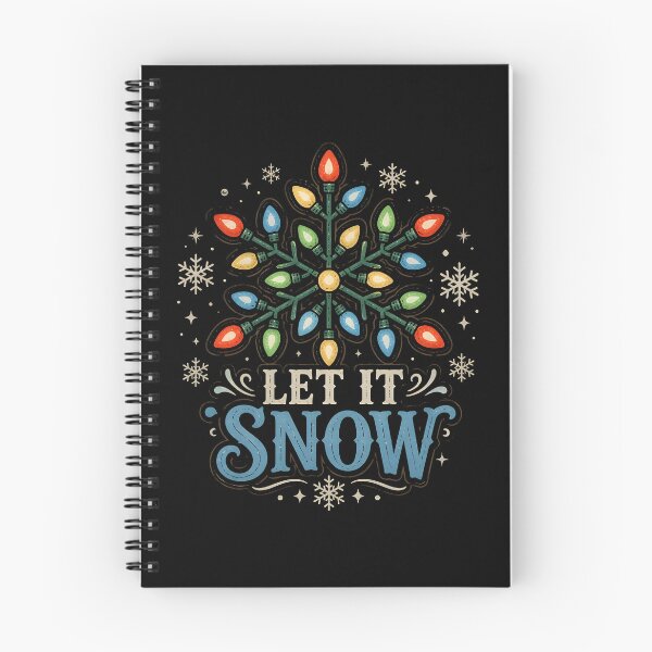 Item preview, Let It Snow Christmas Lights Pattern Christmas Design designed and sold by RoyesButler.