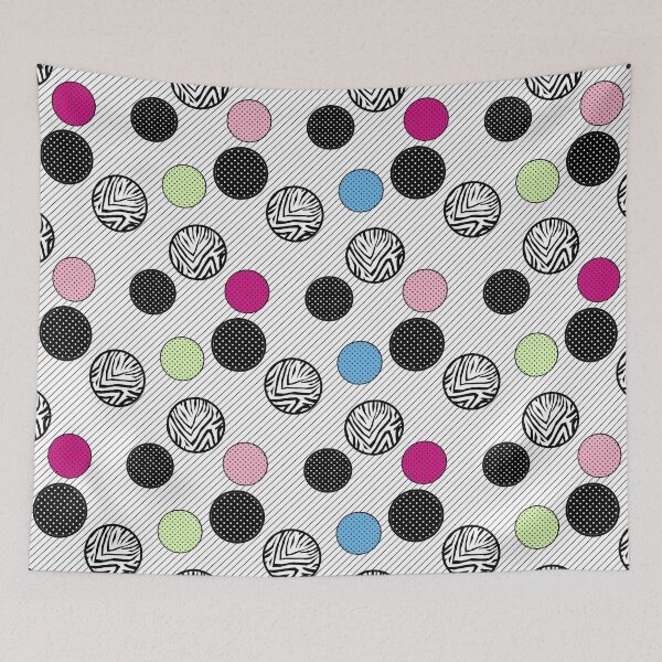 Item preview, Abstract geometric pattern in peas designed and sold by fuzzyfox.