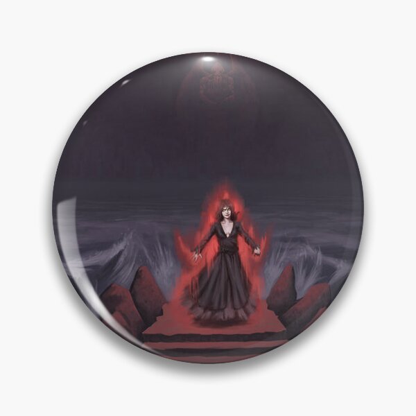 Item preview, Dark Sorceress Surrounded by Crimson Ocean Energy designed and sold by LeanFrostED.