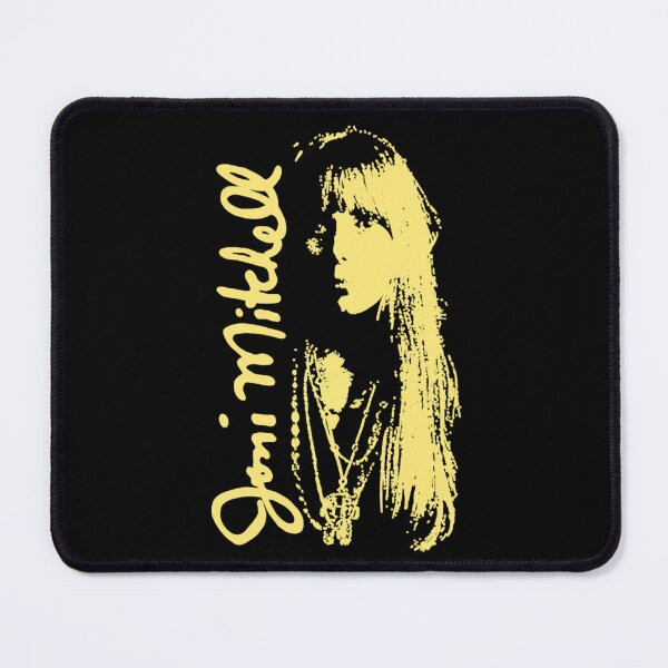 Item preview, Joni Mitchell Yellow Folk Portrait Design designed and sold by Heather Hudson.