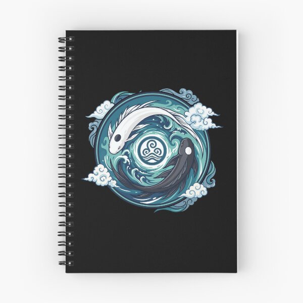 Item preview, Yin Yang Koi Water Nation Tee | Moon Spirit Ocean Spirit Shirt - ATLA Inspired designed and sold by CM2P.