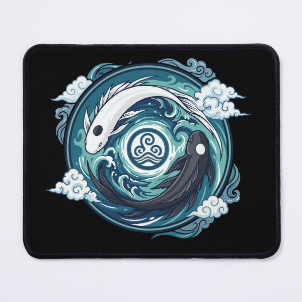 Item preview, Yin Yang Koi Water Nation Tee | Moon Spirit Ocean Spirit Shirt - ATLA Inspired designed and sold by CM2P.