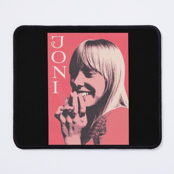 Item preview, Joni Mitchell Pink Pop Art Portrait Design designed and sold by Heather Hudson.