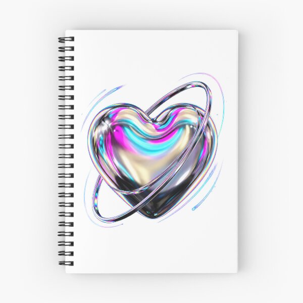 Item preview, Liquid Chrome Y2K Heart 3D Render designed and sold by The Mellonaire.