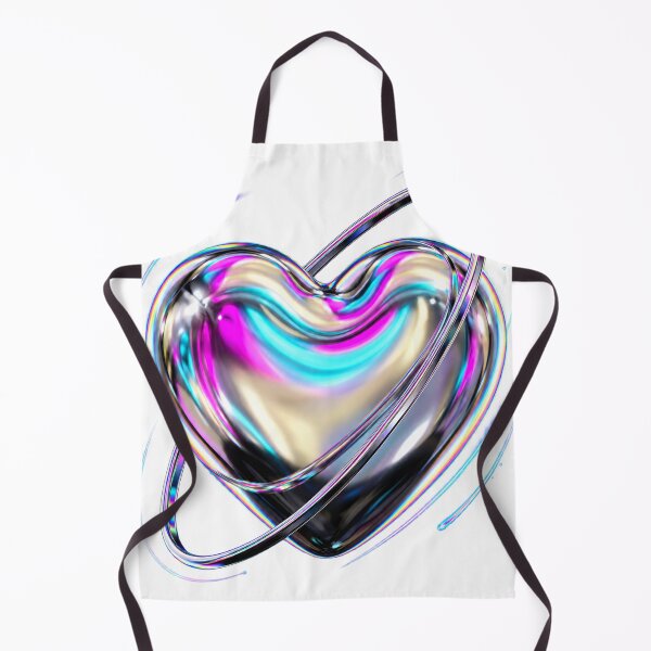 Item preview, Liquid Chrome Y2K Heart 3D Render designed and sold by The Mellonaire.
