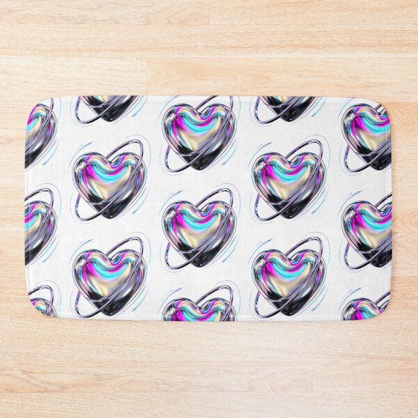 Item preview, Liquid Chrome Y2K Heart 3D Render designed and sold by The Mellonaire.
