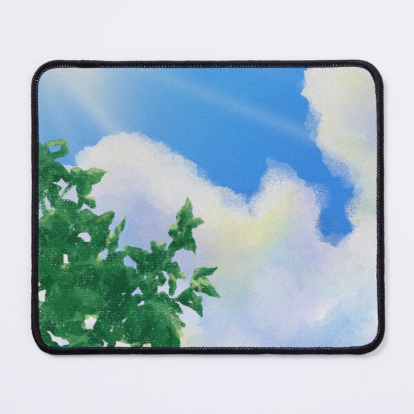 Item preview, Sunlit Clouds and Green Leaves designed and sold by tammist.