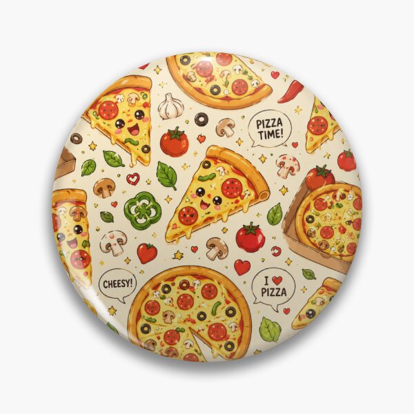 Item preview, Cute pizza sticker  designed and sold by Tinytreatstudio.