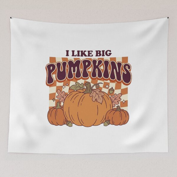 Item preview, I Like Big Pumpkins Funny Halloween Sweatshirt – Sir Mix-a-Lot Parody Fall designed and sold by FestivityFinds.