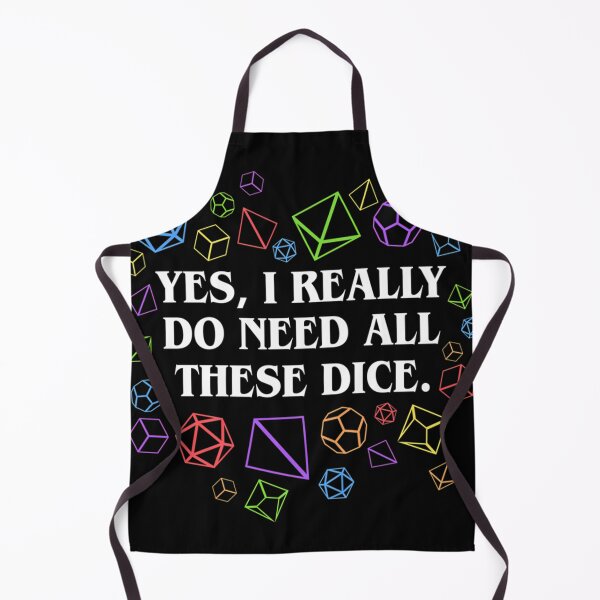 Item preview, Yes I Really Do Need All These Dice Tabletop Rpg designed and sold by XareniStclair.