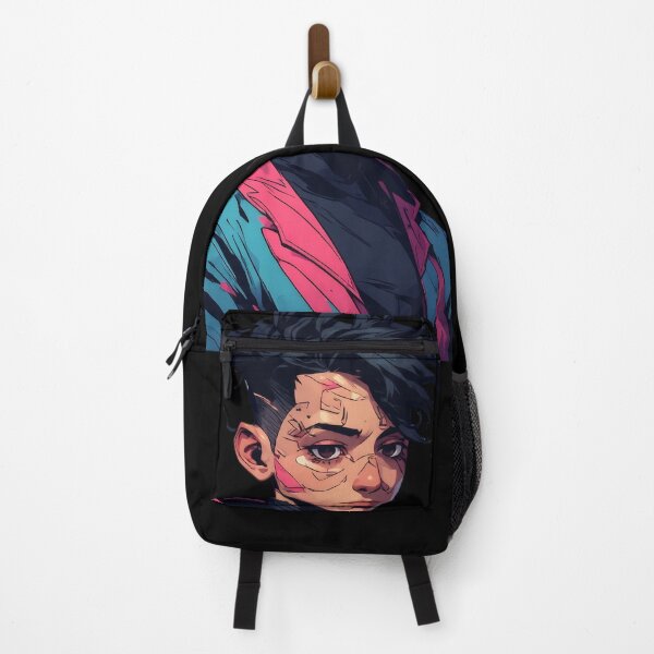 Item preview, Cyberpunk Youth Portrait Edgy Anime designed and sold by UrbanPrts.