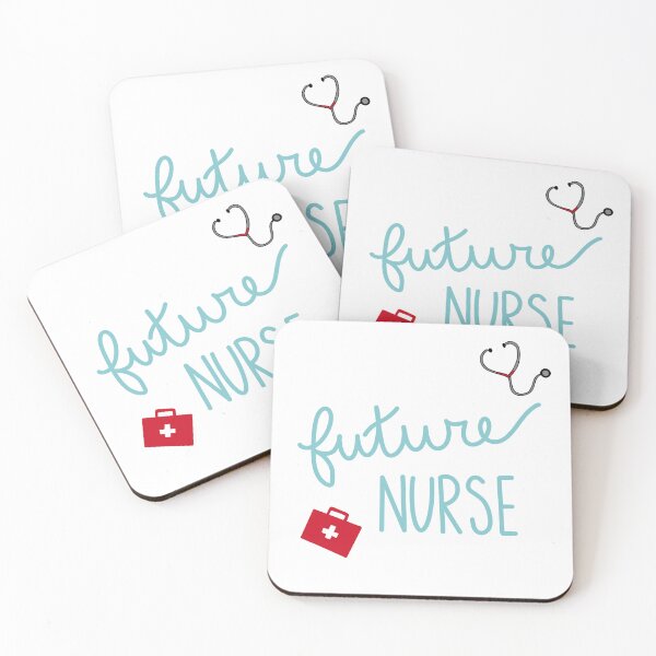Item preview, Future Nurse Calligraphy Doodle designed and sold by Lemonbelle Shoppe.