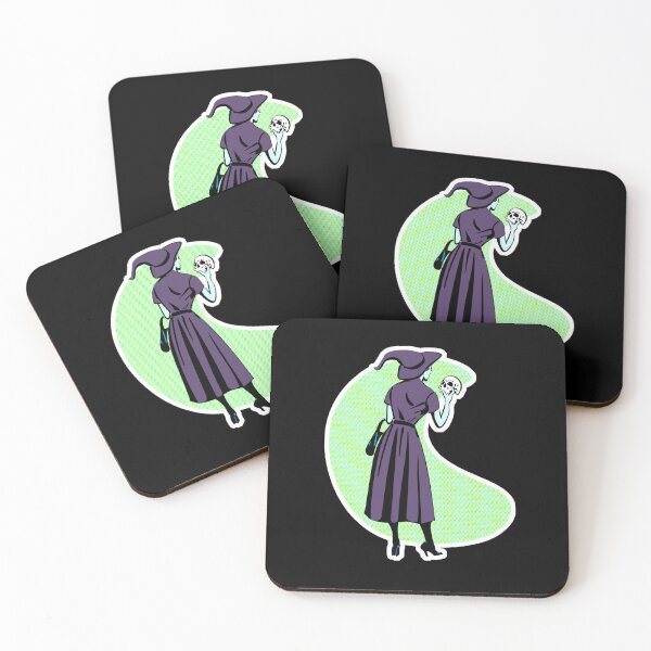 Item preview, A Witch Shopping for a Skull designed and sold by DMayArt.