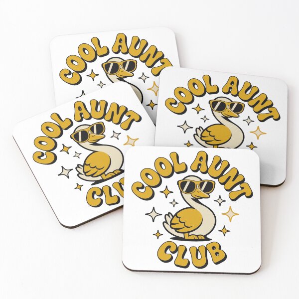 Item preview, Cool Aunt Club Retro Sunglasses Swan Cartoon designed and sold by nova-bloom.