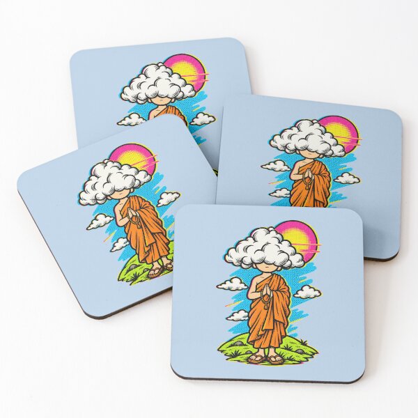 Item preview, Zen Cloud Monk designed and sold by KungPowUnicorn.
