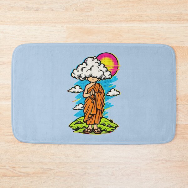 Item preview, Zen Cloud Monk designed and sold by KungPowUnicorn.