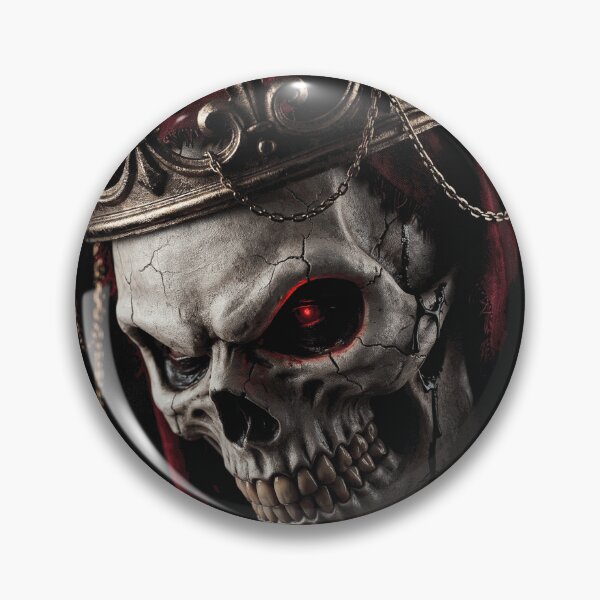 Item preview, Dark Skull King With Gothic Crown designed and sold by CorwinMina.