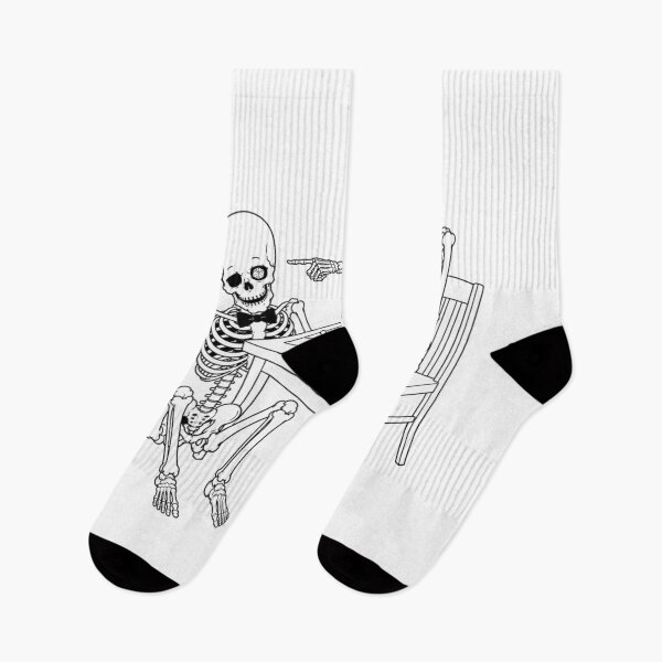 Item preview, Skeleton Couple Playing a Board Game designed and sold by Qenlo.