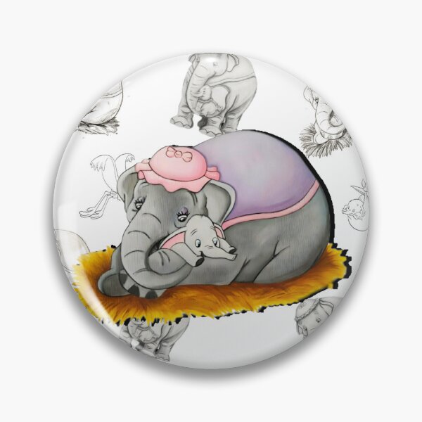 Item preview, Dumbo and his mom designed and sold by Dartdar1.