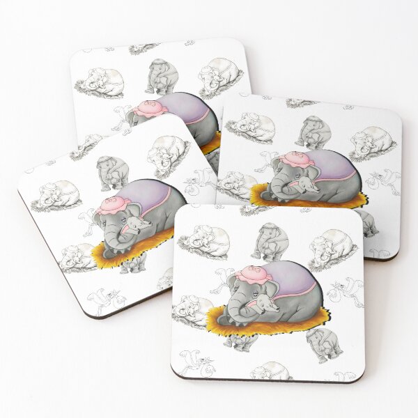 Item preview, Dumbo and his mom designed and sold by Dartdar1.