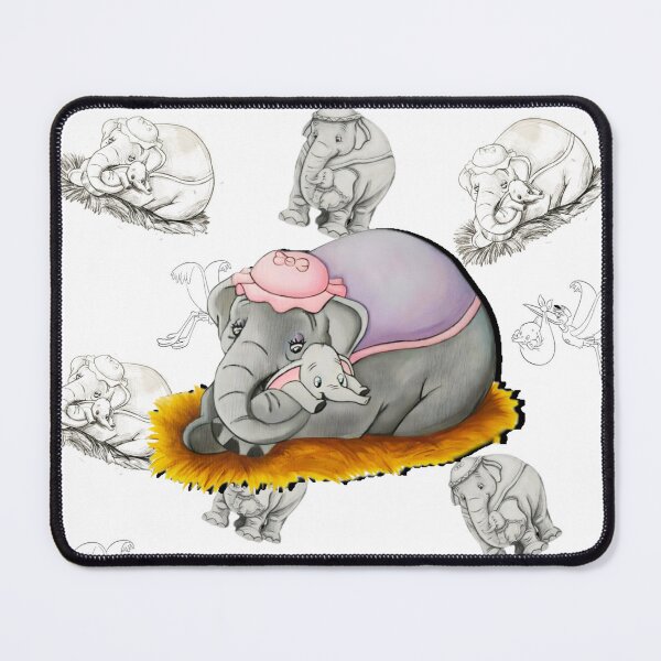 Item preview, Dumbo and his mom designed and sold by Dartdar1.