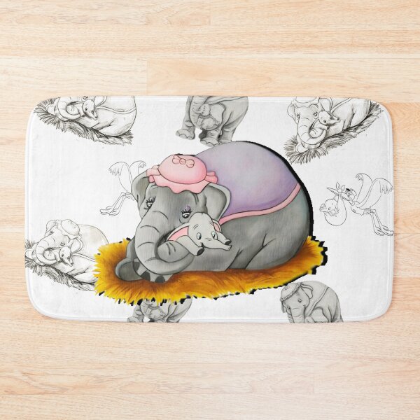Item preview, Dumbo and his mom designed and sold by Dartdar1.