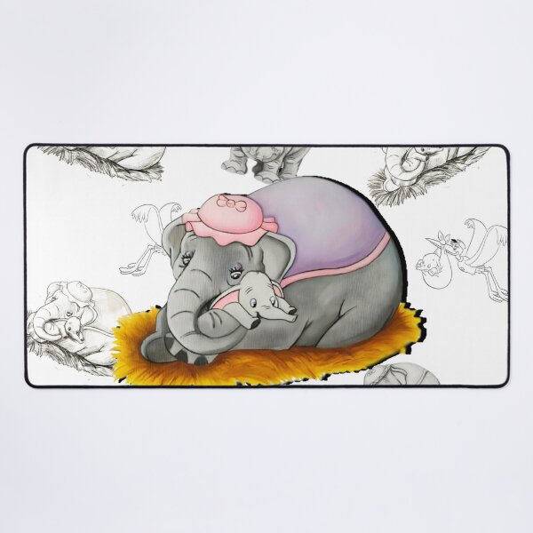 Item preview, Dumbo and his mom designed and sold by Dartdar1.