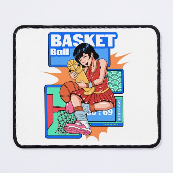 Item preview, Anime Girl Basketball Champion Retro Sports Graphic designed and sold by Hnsstudio51.