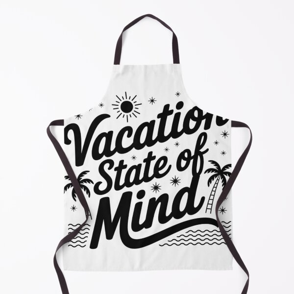 Item preview, Vacation State Of Mind Retro Tropical Beach Typography designed and sold by nova-bloom.
