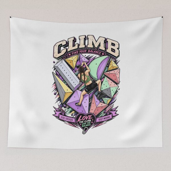 Item preview, love climb find your balance designed and sold by rebahandulu.
