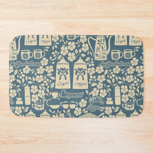 Item preview, Coffee cups , coffee pots, espresso, coffee beans - Vintage Coffee Shop designed and sold by DColourMuse.