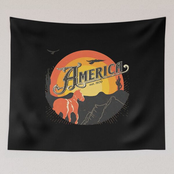Item preview, Americas Est 1970 Horse Sunsets designed and sold by LittleEclipse.
